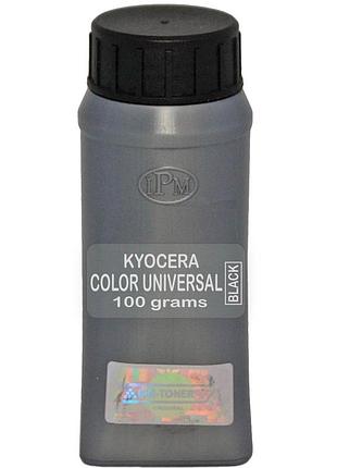 Тонер ipm для kyocera color universal бутль 100г black (tskcunvbll)