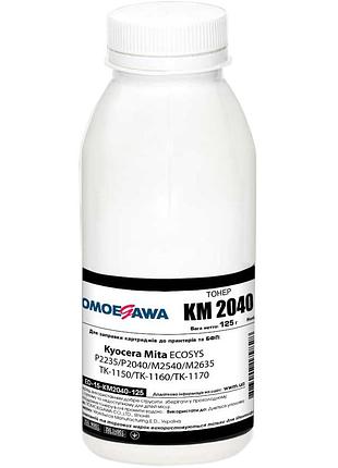 Тонер tomoegawa для kyocera ecosys p2235/p2040/m2540/m2635, tk-1150/tk-1160/tk-1170 бутль 125г black (ed-15-km2040-125)