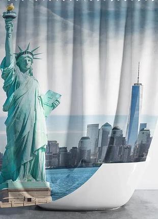 Штора для ванной new york tropichome 180x200 cм