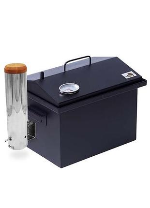 Коптильня холодного копчения для дома smokehouse kit m thermo