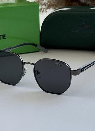 Жіночі сонцезахисні окуляри lacoste (лакоста), брендові premium окуляри від сонця на середнє обличчя, uv400