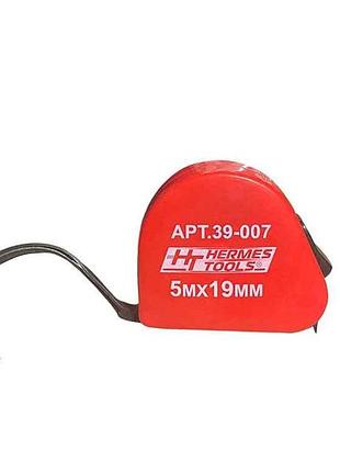 Рулетка 5м х 19мм пластик корпус 39-007 тм ht tools