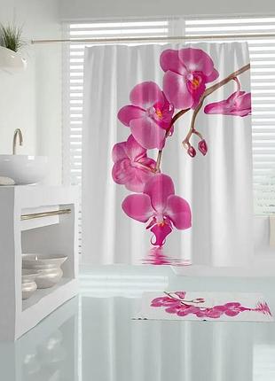 Штора для ванной orchid tropichome 180x200 cм