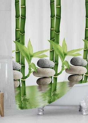 Штора для душа вузька 120*200 см bamboo tropik туреччина