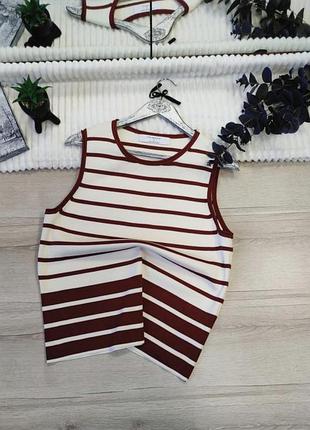 Цупкий топ рубчик primark p l
