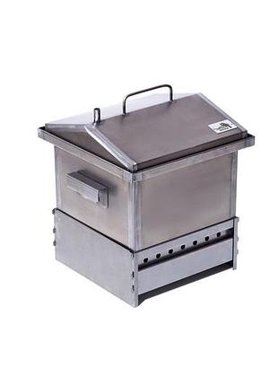 Мобильная компактная коптильня smokehouse s original с подставкой