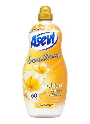 Кондиционер-концентрат 1,44л для стирки golden sensations тм asevi