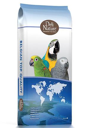 Корм deli nature macaws excellent (20 інгредієнтів) для середніх і великих папуг, 15 кг