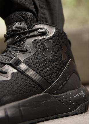 Кроссовки under up midl black 7