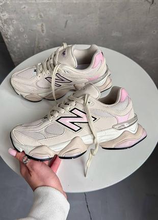 Кроссовки 9060 beige