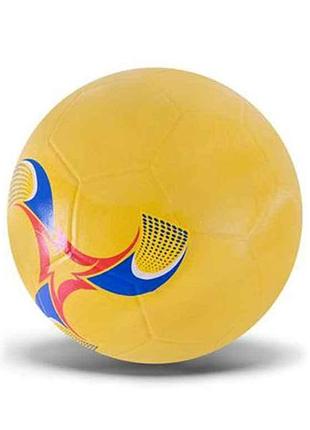 Мяч футбольный размер 4 резина вес 330г желтый арт.fb2436 тм 7toys