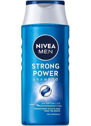 Шампунь 250мл men strong power тм nivea