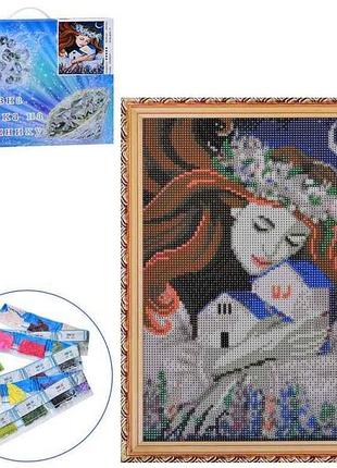Картина за номерами дівчина 30х40см mk 5364 тм metr