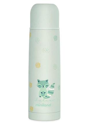 Дитячий термос miniland silky thermos на 500 мл mint