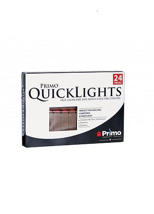 Стартеры для розжига угля primo quick lights 24 шт. primo pg00609 код: 004240