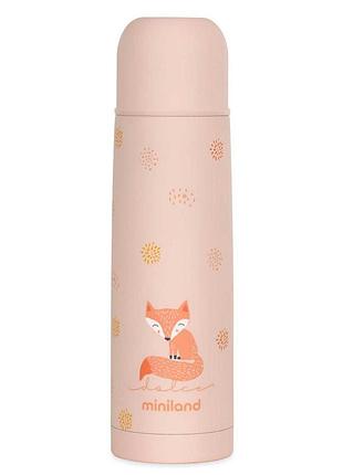 Дитячий термос miniland silky thermos на 500 мл candy