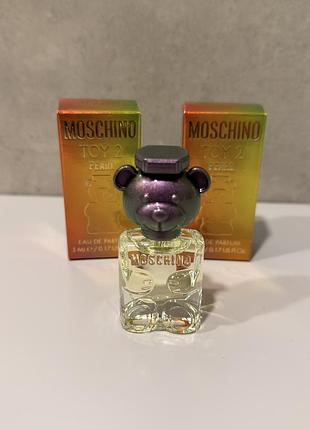 Moschino toy 2 pearl парфумована вода унісекс, 5 мл (мініатюра)