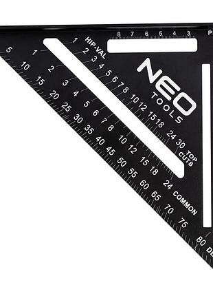 Кутник neo tools, 18.3x18.3x2.2см, алюміній