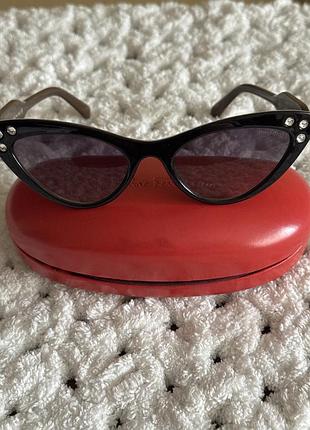Очки miu miu smu 05 ts  черные оригинал