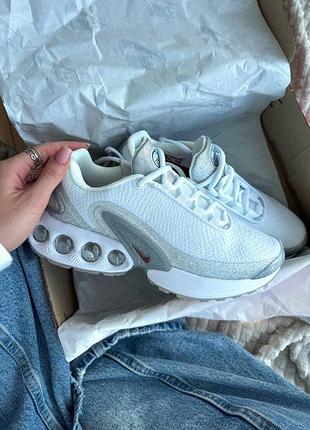 Nike air max dn grey/silver кроссовки