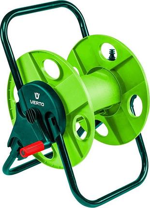 Катушка для шланга verto на подставке 45м 1/2" 15м 3/4"