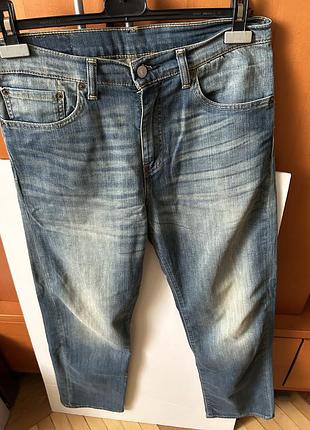 Чоловічи джинси levi’s 31/30 класні нові без  бірки заміри  пот-43 довжина -103 знизу штани-21