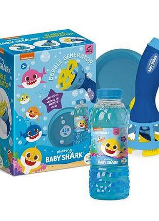 Генератор мыльных пузырей "baby shark"