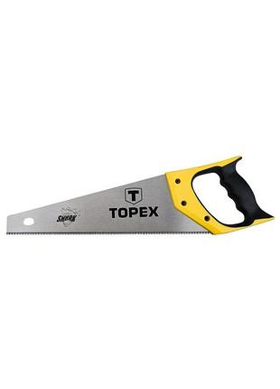 Ножівка по дереву topex shark, 400мм, 7tpi