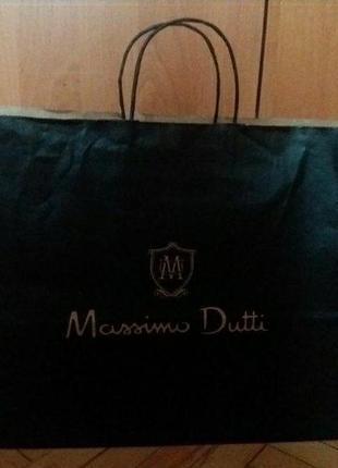 Пакет упаковка massimo dutti массімо дутти