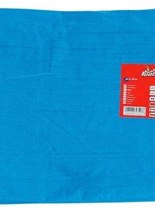Тент top tools, 300x400см, полиэтилен, 60г/мкв, синий