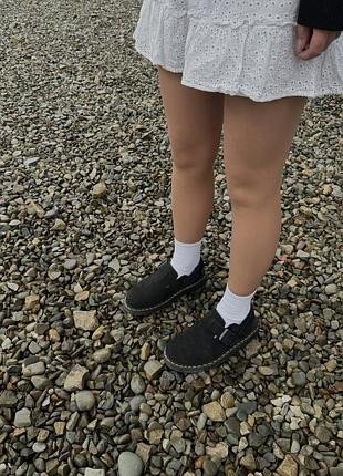 Замшеві сандалі dr. martens jorge ||, чорні, 40 розмір