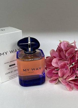 Жіноча парфумована вода giorgio armani my way intense 90 мл