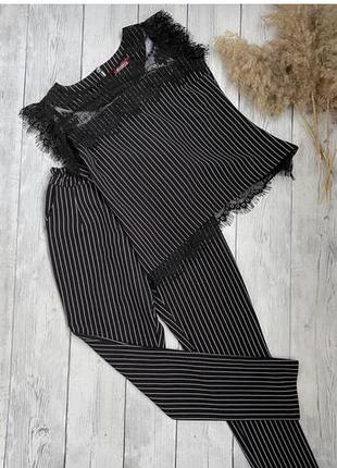 Турецкий брючный костюм в полоску tallony rich m/l (38/40)
