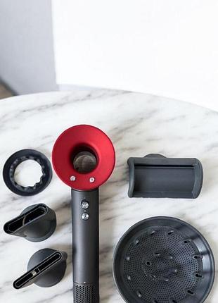 Фен dyson hd08 supersonic red/nickel | дайсон красный