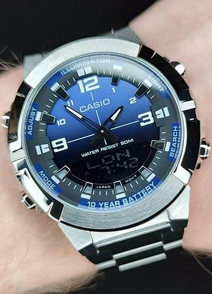 Мужские часы casio amw-870da-2a1 оригинал в коробке касио