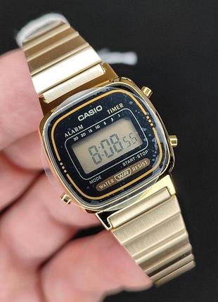 Часы женские casio vintage mini la670wga-1 оригинал гарантия 2 года в коробке