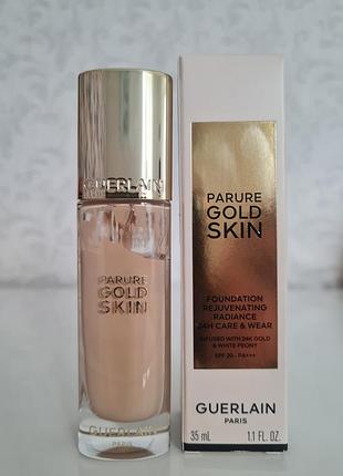 Тональна основа, крем, флюїд для обличчя guerlain parure gold spf 20 колір 1n