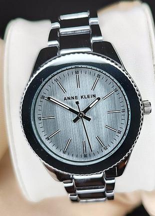 Годинник жіночий anne klein ak/5043svsv оригінал в коробці анна кляйн