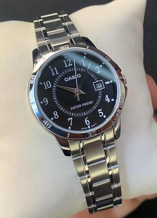 Часы женские casio ltp-v004d-1b timeless collection оригинал гарантия 2 года в коробке
