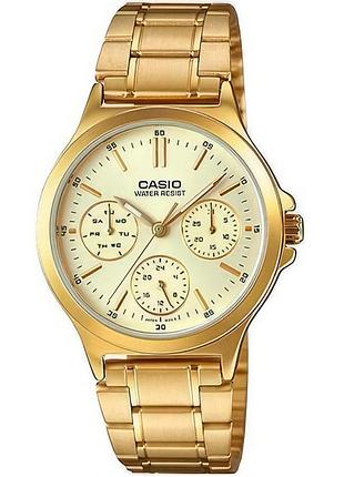Часы женские casio ltp-v300g-9a оригинал в коробке касио