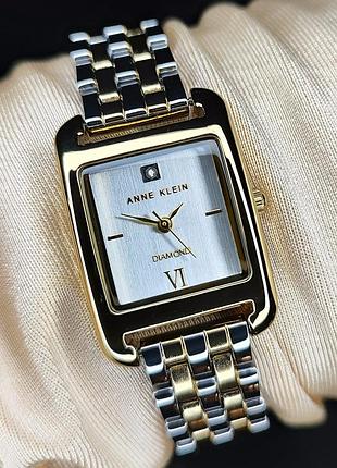 Годинник жіночий anne klein ak/5061svtt оригінал в коробці анна кляйн