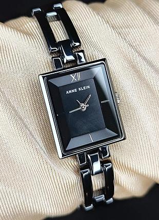 Годинник жіночий anne klein ak/4081bkbk оригінал в коробці анна кляйн