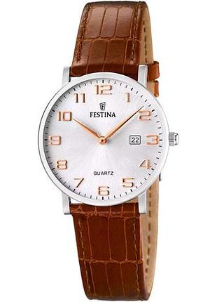 Годинник жіночий festina classics f16477/2 оригінал в коробці фестіна