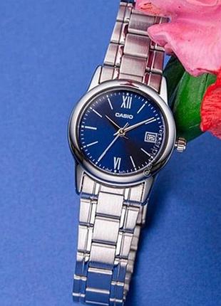 Годинник жіночий casio ltp-v002d-2b3 timeless collection оригінал гарантія 2 роки в коробці