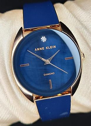 Годинник жіночий anne klein ak/4040rgnv оригінал в коробці анна кляйн