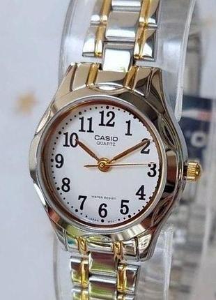Часы женские casio ltp-1275sg-7b timeless collection оригинал гарантия 2 года в коробке