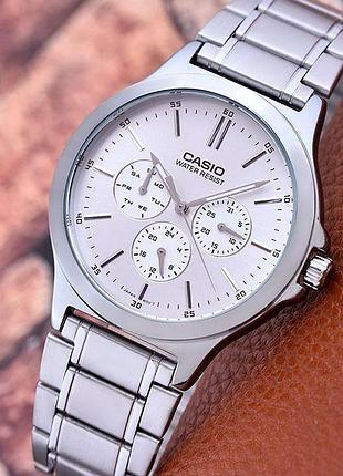 Мужские часы casio mtp-v300d-7a оригинал в коробке касио