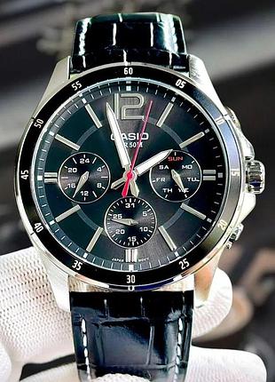 Мужские часы casio mtp-1374l-1a оригинал в коробке касио