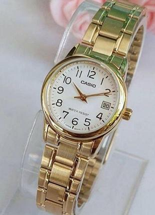 Годинник жіночий casio ltp-v002g-7b2 timeless collection оригінал гарантія 2 роки в коробці
