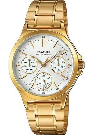Часы женские casio ltp-v300g-7a оригинал в коробке касио